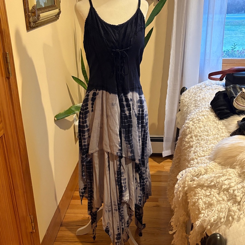 Tie-Dye Maxi Dress